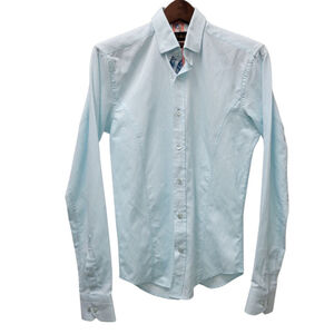 Eight X Exclusive For Buckle Premium Slim-Fit Long-Sleeves Shirt Men's Small